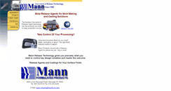 Desktop Screenshot of mann-release.com